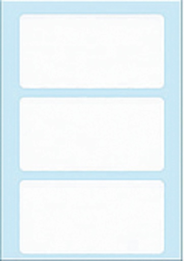 [815370] Etiquette HERMA 3757 34x67mm blanc 21 pièces