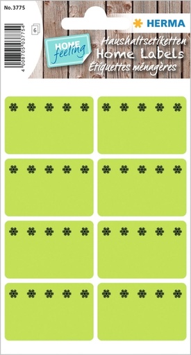 [818039] Etiket HERMA 3775 26x40mm diepvries groen 48stuks