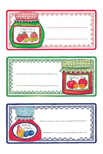[818034] Etiket HERMA 3766 keuken weckpot