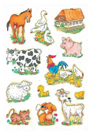 [818091] Etiket HERMA 5419 boerderijdieren