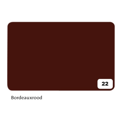 [141682] Fotokarton Folia 300gr 50x70cm 10vel 22 donkerrood