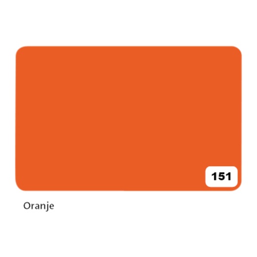 [142146] Carton bricolage Folia 48x68cm 380g n° 151 orange