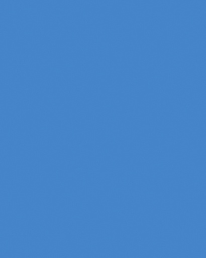 [142153] Etalagekarton Folia 1-zijdig 48x68cm 380gr nr312 middenblauw