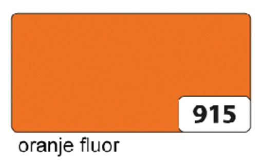 [142156] Carton bricolage Folia 1 face 48x68cm 380g nr 915 orange fluo