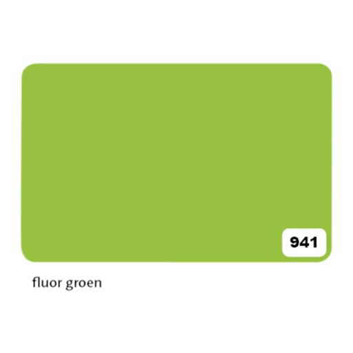 [142154] Carton bricolage Folia 48x68cm 380g nr 941 vert fluo