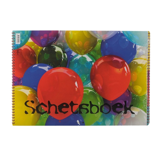 [097613] Bloc croquis Papyrus Ballon A3 120g 20 feuilles