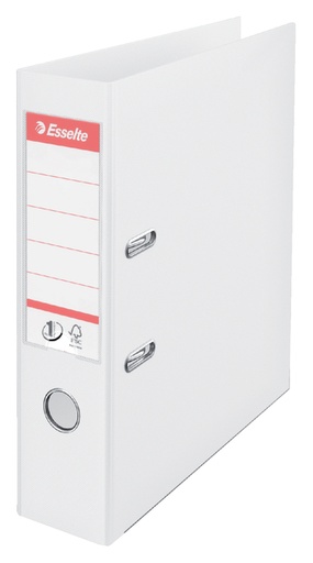 [502750] Ordner Esselte No.1 Power VIVIDA 75mm 30% gerecycled PP folie wit