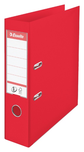 [502729] Ordner Esselte No.1 Power VIVIDA 75mm 30% gerecycled PP folie rood