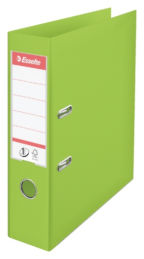 [502731] Classeur à levier Esselte Vivida N°1 A4 75mm PP vert
