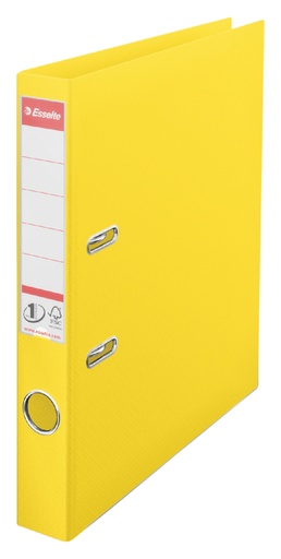 [502728] Ordner Esselte No.1 Power VIVIDA 50mm 30% gerecycled PP folie geel