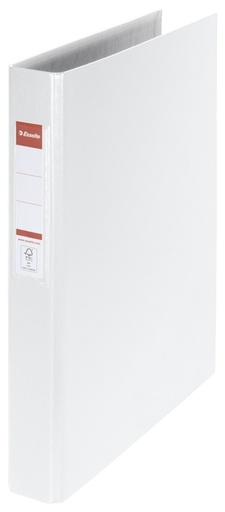 [265690] Classeur Esselte VIVIDA A4 4 anneaux méc-O 25mm PP blanc