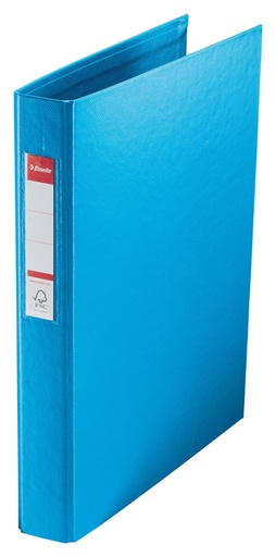 [265693] Classeur Esselte VIVIDA A4 4 anneaux méc-O 25mm PP bleu