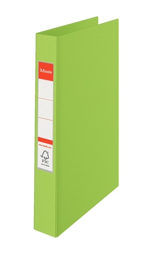 [265694] Classeur Esselte VIVIDA A4 4 anneaux méc-O 25mm PP vert