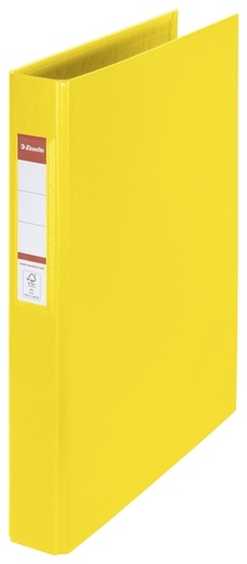 [265695] Classeur Esselte VIVIDA A4 4 anneaux méc-O 25mm PP jaune