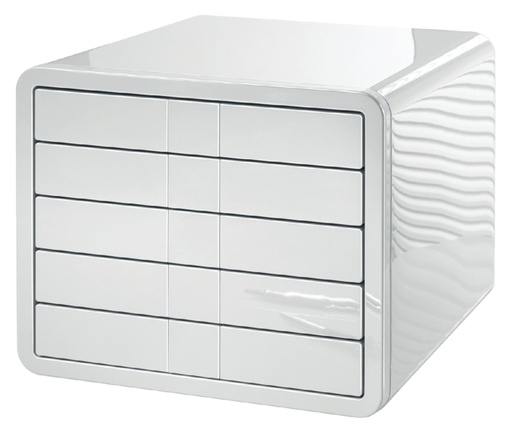 [391570] Module à tiroirs Han 1551 iBox 5 tiroirs blanc