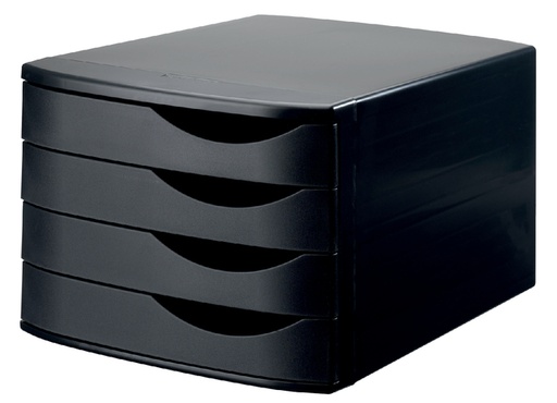 [392276] Module à tiroirs Djois Re-Solution 4 tiroirs noir