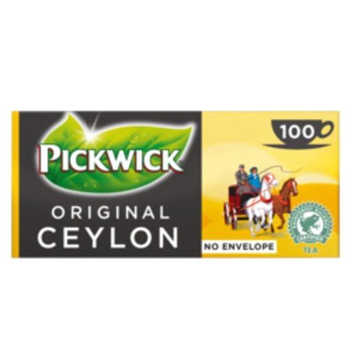 [891850] Thé Pickwick Ceylon 100x 2g sans enveloppe