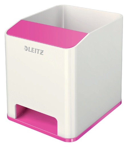 [390523] Pot à crayons Leitz WOW blanc/rose