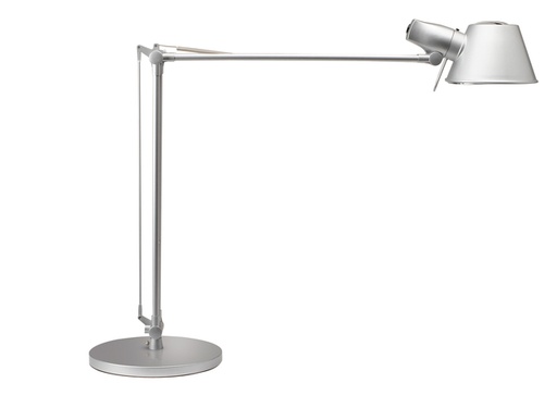 [495329] Lampe de bureau MAULrock LED socle gris argenté