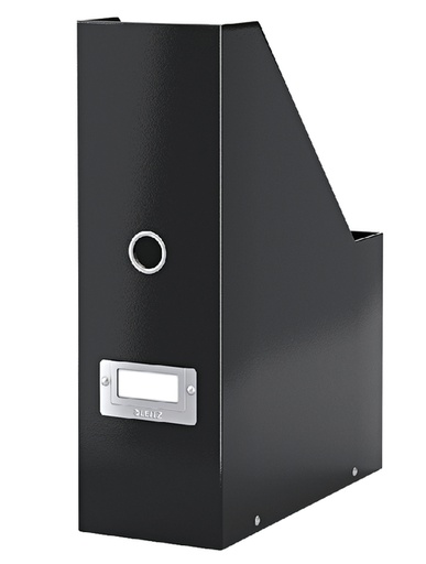 [531108] Tijdschriftencassette Leitz WOW click & store gerecycled karton zwart