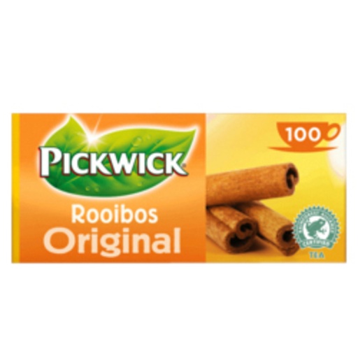 [891714] Thee Pickwick rooibos 100x1.5gr met envelop