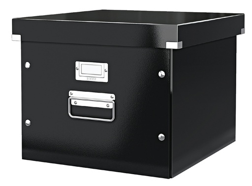 [531106] Hangmappenbox Leitz click & store WOW gerecycled karton 357x285x367mm zwart