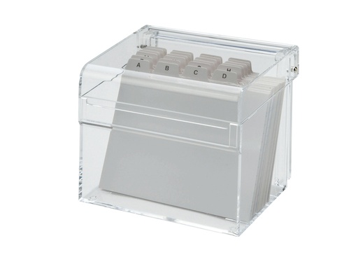 [221100] Kaartenbak Maul met index DIN A7 acryl