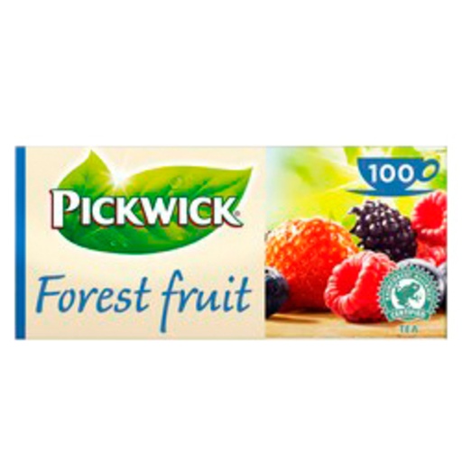 [891846] Thé Pickwick fruits des bois 100x 1,5g avec enveloppe