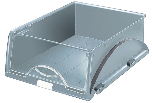 [390444] Sorteerbak Leitz 5231 Sorty met klep grijs