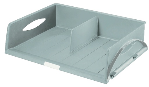 [390454] Corbeille à courrier Leitz 5232 Sorty Jumbo gris