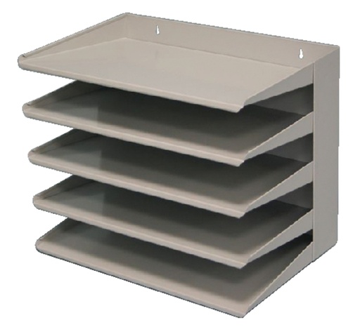 [391267] Etagère trieur Vepa Bins 5 compartiments gris