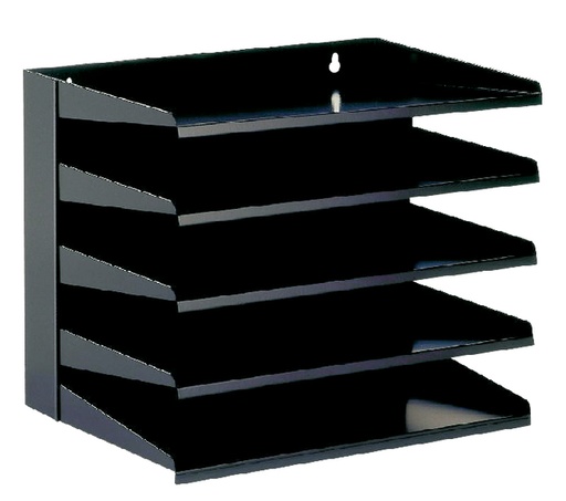 [391268] Etagère trieur Vepa Bins 5 compartiments noir