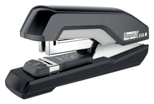 [301232] Bureaunietmachine Rapid Supreme fullstrip S50 50 vel zwart/grijs