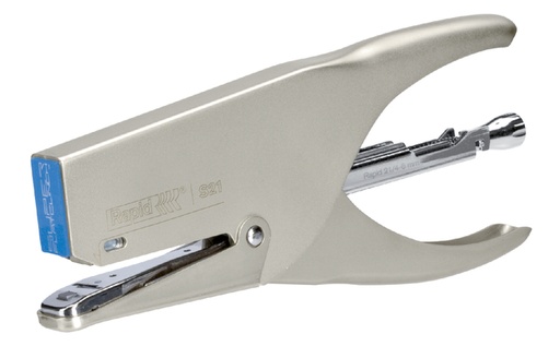 [304001] Pince agrafeuse Rapid S21 30 feuilles 21/6 nickel mat