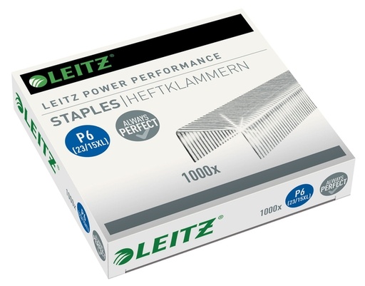 [306095] Agrafes Leitz 23/15XL zingué 1000 pcs