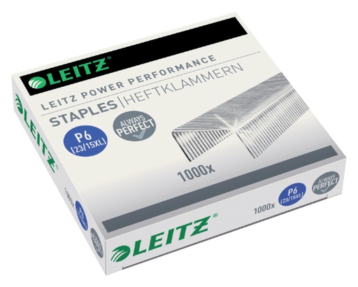 [306095] Agrafes Leitz 23/15XL zingué 1000 pcs