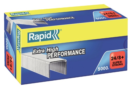 [306244] Nieten Rapid 24/8+ gegalvaniseerd super strong 5000 stuks