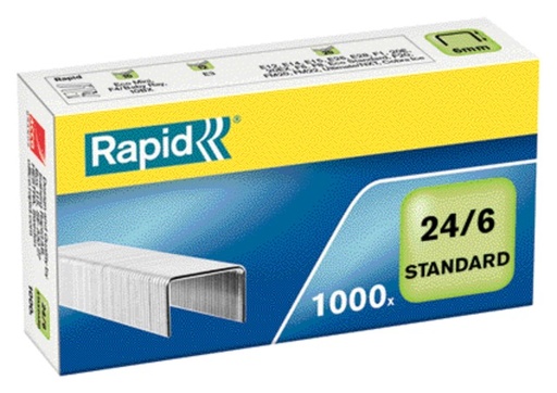 [306013] Nieten Rapid 24/6 gegalvaniseerd standaard 1000 stuks