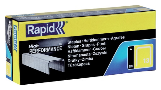 [306458] Nieten Rapid 13/8 gegalvaniseerd standaard 5000 stuks