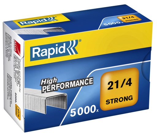 [306235] Agrafes Rapid 21/4 galvanisé strong 5000 pièces