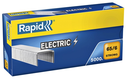 [306215] Agrafes Rapid 65/6 galvanisé strong 5000 pièces