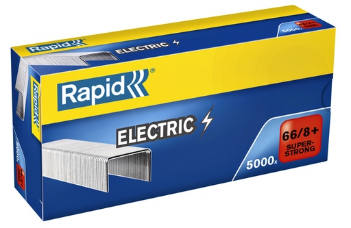[306239] Agrafes Rapid 66/8 galvanisé super strong 5000 pièces