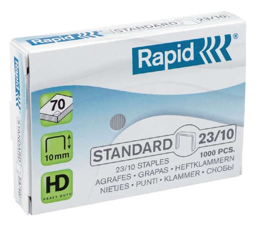 [306016] Nieten Rapid 23/10 gegalvaniseerd standaard 1000 stuks