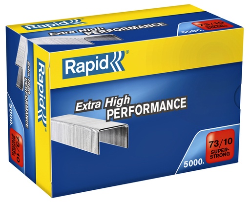 [306237] Agrafes Rapid 73/10 galvanisé super strong 5000 pièces