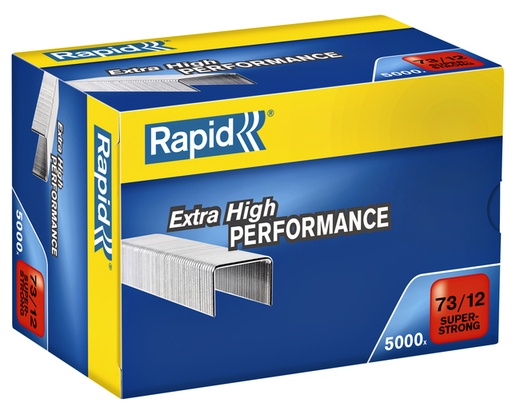 [306238] Agrafes Rapid 73/12 galvanisé super strong 5000 piècescs