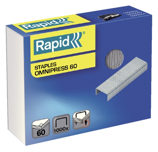 [306032] Nieten Rapid Omnipress 60 1000 stuks