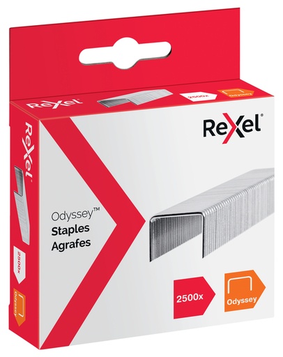 [306005] Agrafes Rexel Odyssey zingué 2500 pièces