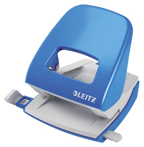 [303043] Perforateur Leitz 5008 2 trous 30 fls bleu clair