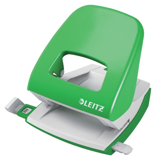 [303044] Perforateur Leitz 5008 2 trous 30 fls vert clair