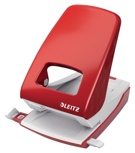 [310502] Perforateur Leitz NeXXt Archive métal 40 feuilles rouge